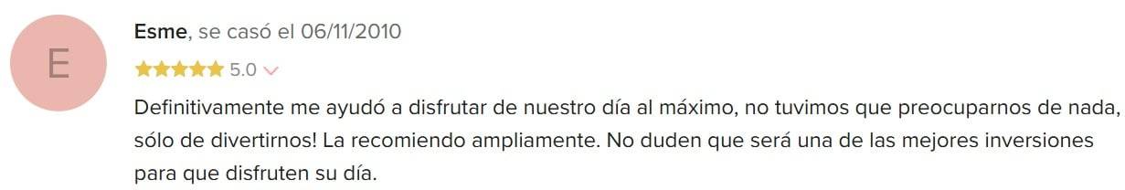 comentario positivo